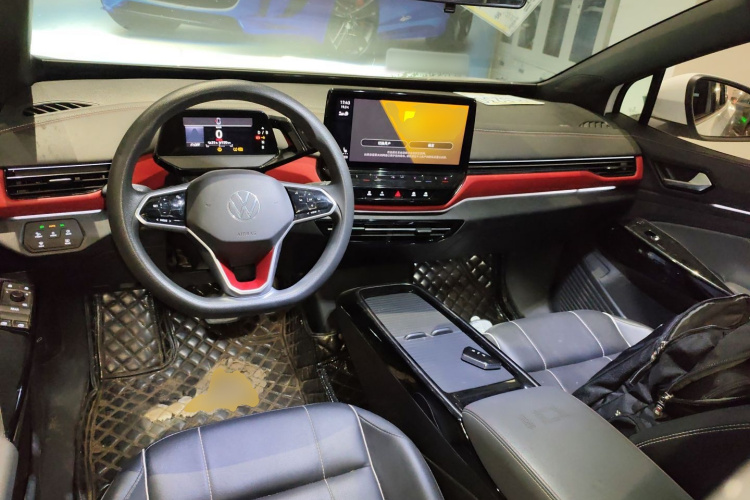 大众 ID.4 X 2021款 Pure+ 纯净长续航版中控内饰12