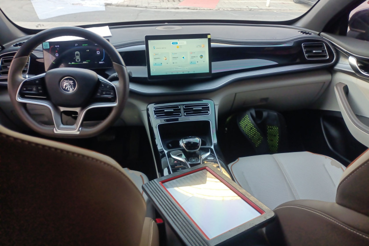 比亚迪 秦PLUS 2023款 冠军版 EV 510KM领先型中控内饰7002