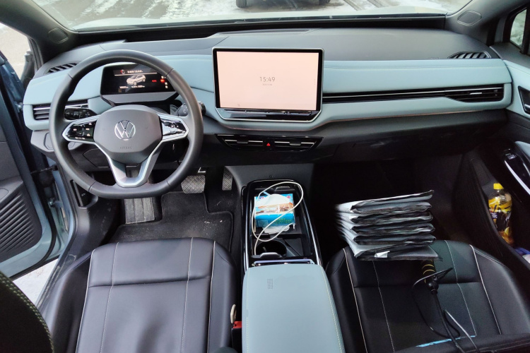 大众 ID.4 X 2025款 聪明款 纯净智享版中控内饰12