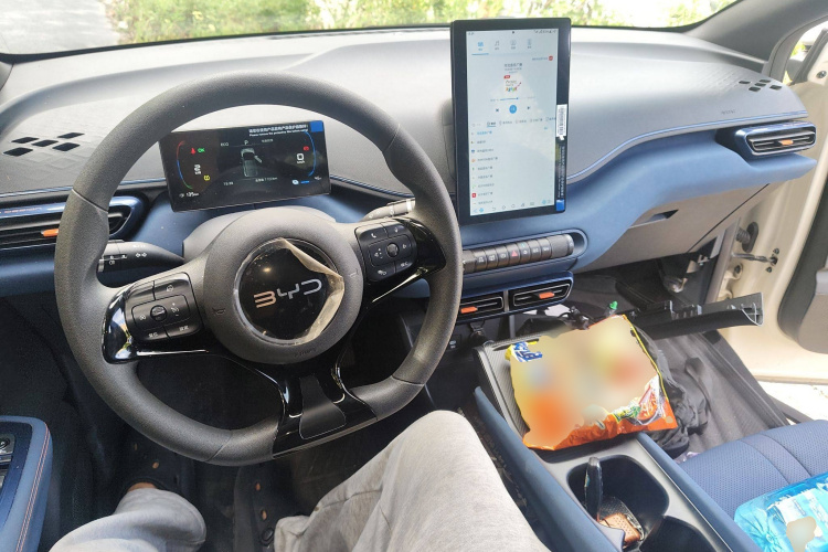 比亚迪 海鸥 2025款 305km 活力版中控内饰7002