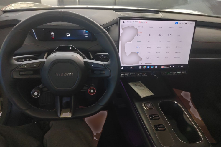 小米汽车 小米SU7 2024款 后驱标准创始版中控内饰7002