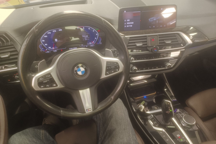 宝马X3 2021款 xDrive30i 领先型 M运动套装中控内饰7002