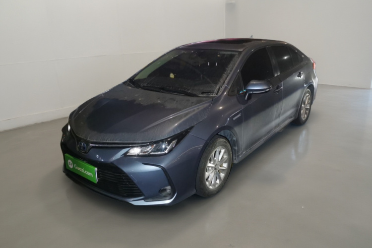丰田 卡罗拉 2021款 双擎 1.8L E-CVT精英版车身外观1