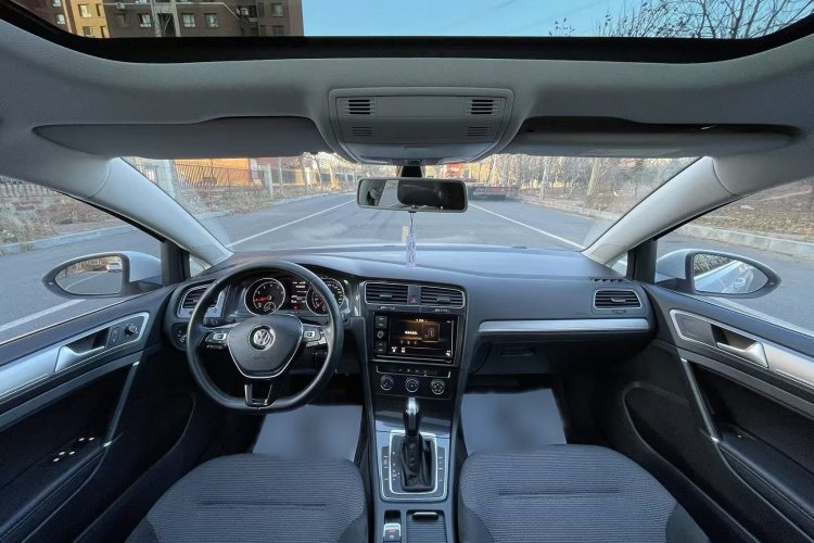 大众 高尔夫 2020款 280TSI DSG舒适型中控内饰7002