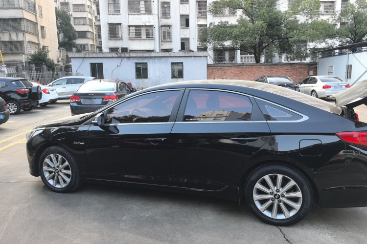 现代 索纳塔 2015款 1.6T GS时尚型车身外观4