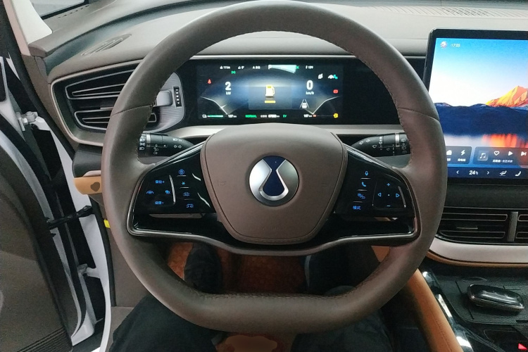 腾势D9 2022款 DM-i 970 四驱尊荣型中控内饰13