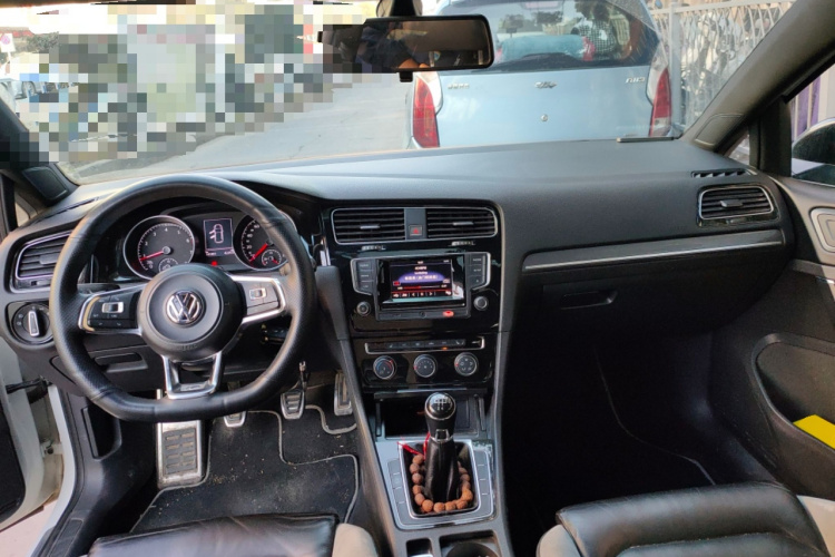大众 高尔夫 2016款 1.4TSI 手动R-Line中控内饰12