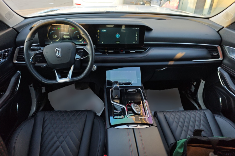 奔腾T99 2020款 20TD 自动尊享型中控内饰7002