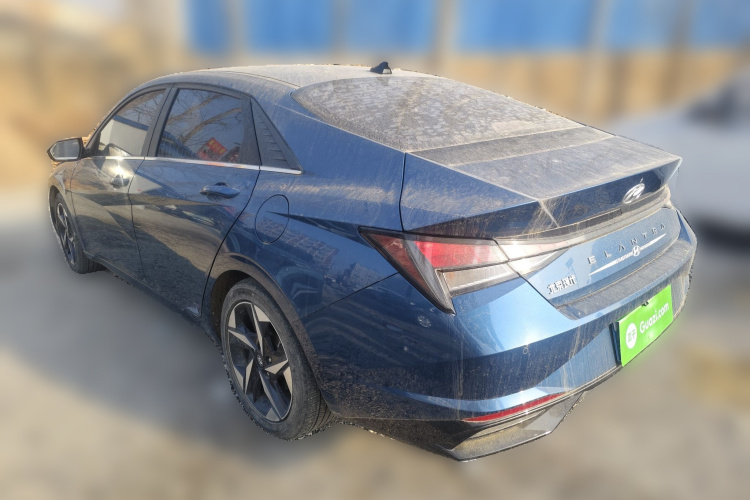 现代 伊兰特 2021款 1.5L CVT GLX精英版车身外观5