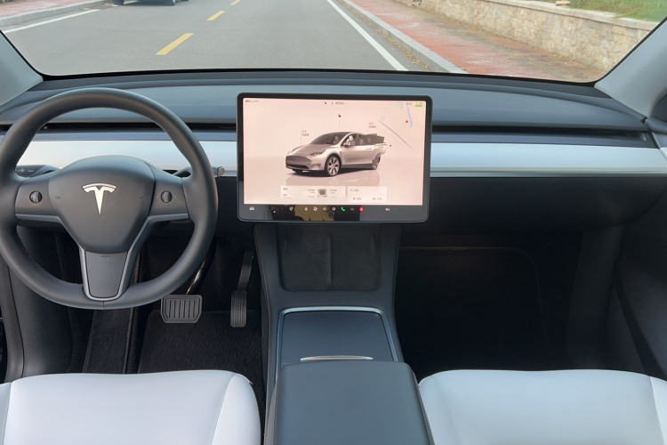 特斯拉 Model Y 2022款 后轮驱动版中控内饰7004