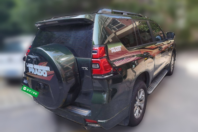丰田 普拉多 2019款 3.5L 自动TX-L尊享版后挂备胎车身外观7