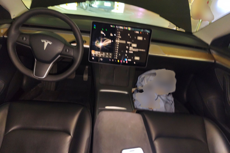 特斯拉 Model 3 2021款 改款 标准续航后驱升级版 3D1中控内饰12