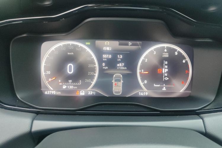 领克01 2017款 2.0T 四驱劲Pro版中控内饰14