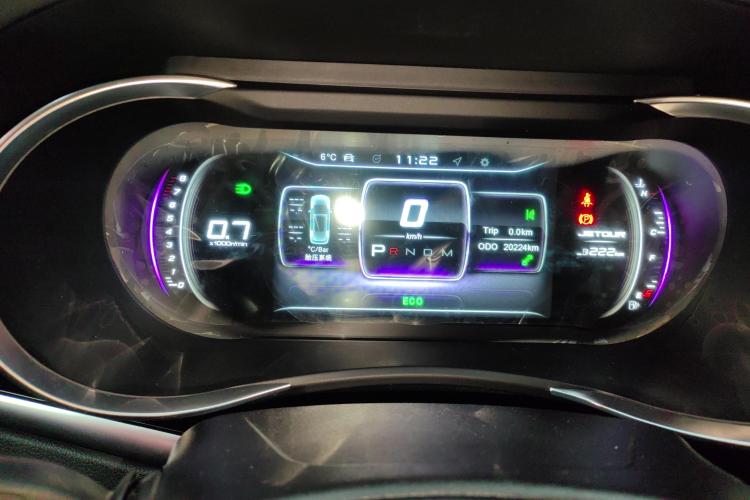 捷途X90 2019款 1.6T DCT耀旅版 7座 国VI中控内饰14