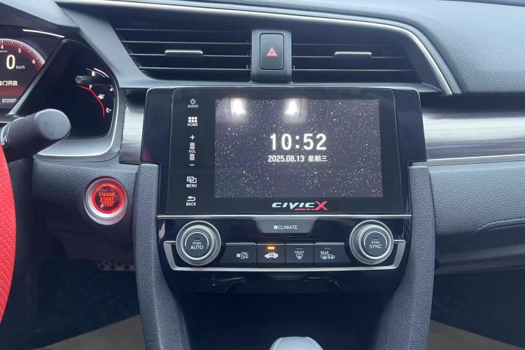 本田 思域 2019款 220TURBO CVT燃动版 国VI中控内饰16