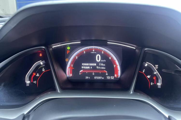 本田 思域 2019款 220TURBO CVT燃动版 国VI中控内饰14