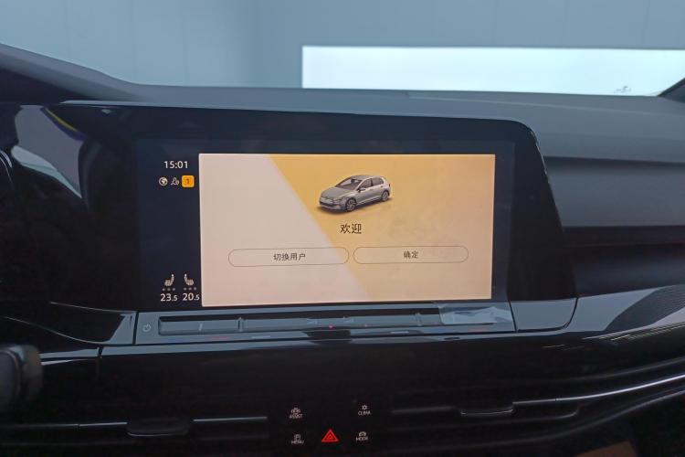 大众 高尔夫 2023款 改款 280TSI DSG R-Line Lite中控内饰16