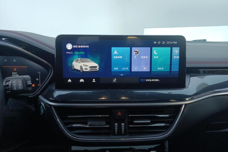 福特 福克斯 2021款 两厢 EcoBoost 180 自动ST Line中控内饰16