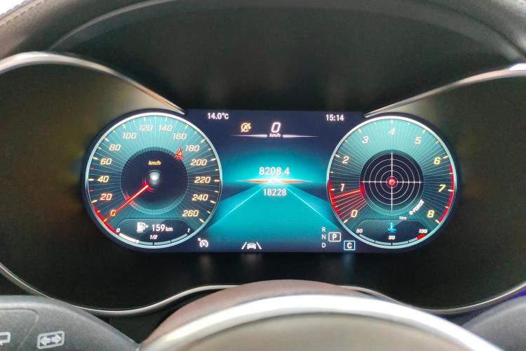 奔驰GLC 2020款 GLC 300 L 4MATIC 豪华型中控内饰14