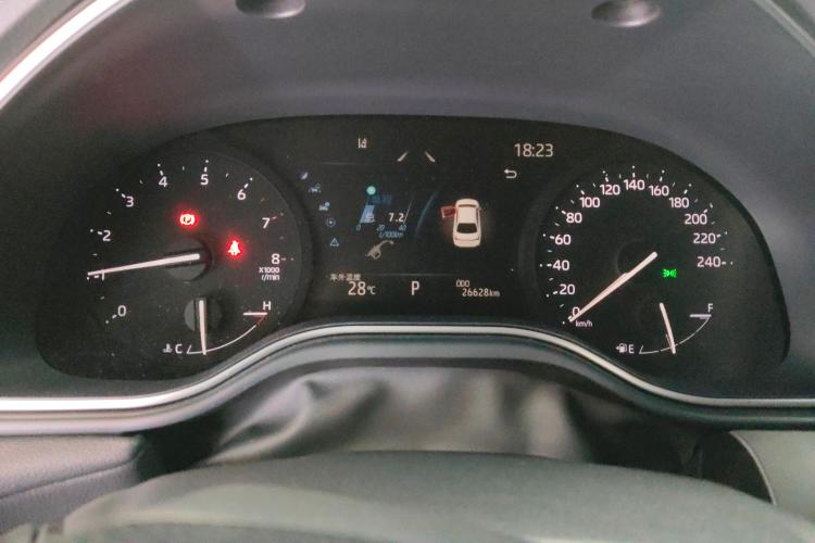 丰田 亚洲龙 2022款 2.0L 进取版中控内饰14