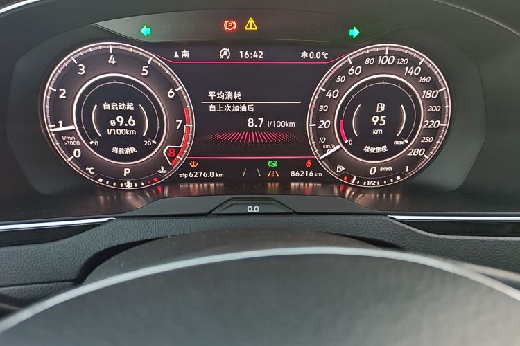 一汽-大众CC 2019款 380TSI 曜颜版 国V中控内饰15