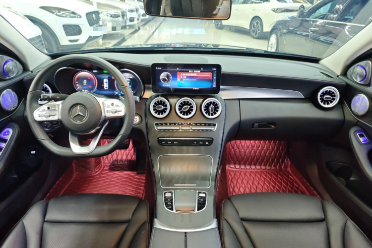 奔驰C级 2021款 C 260 L 运动版中控内饰7003