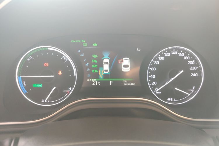 丰田 亚洲龙 2019款 双擎 2.5L XLE尊贵版 国VI中控内饰15