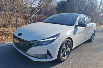 现代 伊兰特 2021款 1.5L CVT LUX尊贵版