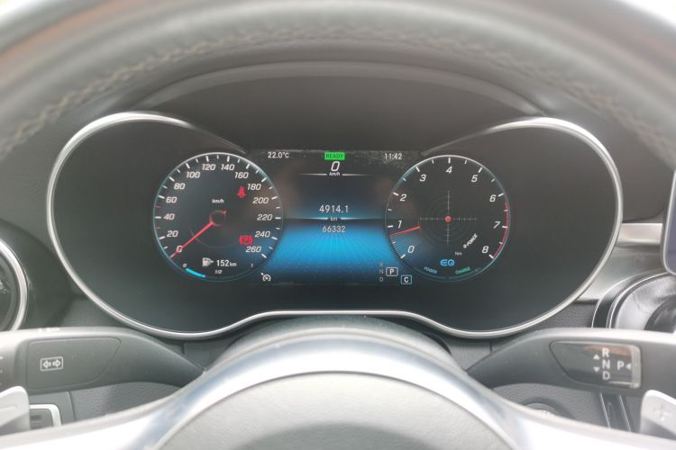 奔驰C级 2020款 改款 C 260 L 运动版中控内饰15