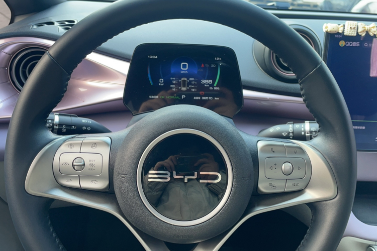 比亚迪 海豚 2023款 401km 骑士版中控内饰14