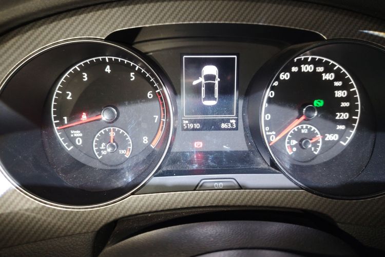 大众 高尔夫·嘉旅 2019款 280TSI 自动好奇型 国V中控内饰15