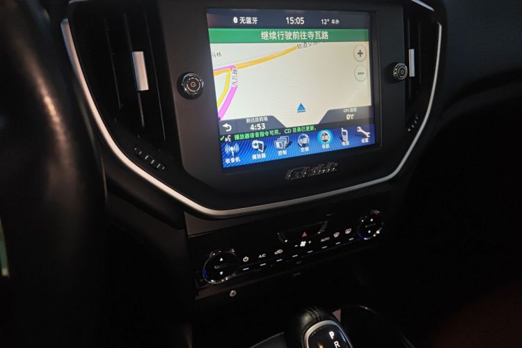 玛莎拉蒂 Ghibli 2014款 3.0T 标准版中控内饰16