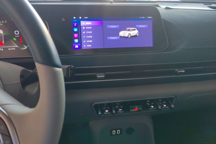 欧拉好猫 2022款 莫兰迪版 400km标准续航 豪华型 磷酸铁锂中控内饰16