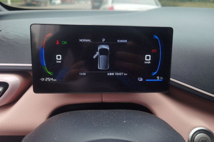 比亚迪 海鸥 2024款 荣耀版 305km 活力版中控内饰14
