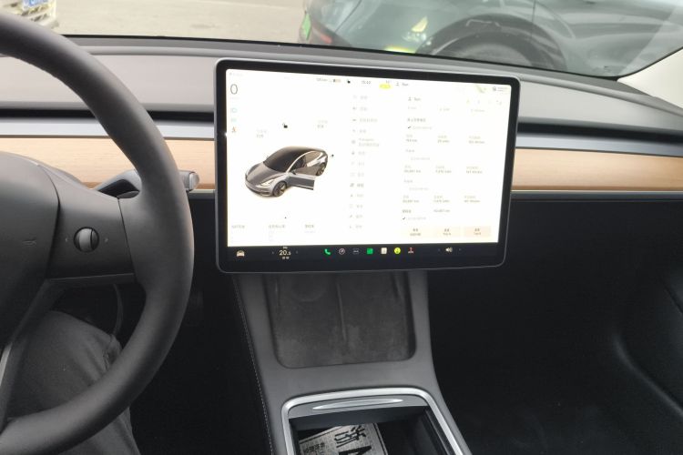 特斯拉 Model 3 2021款 标准续航后驱升级版中控内饰16