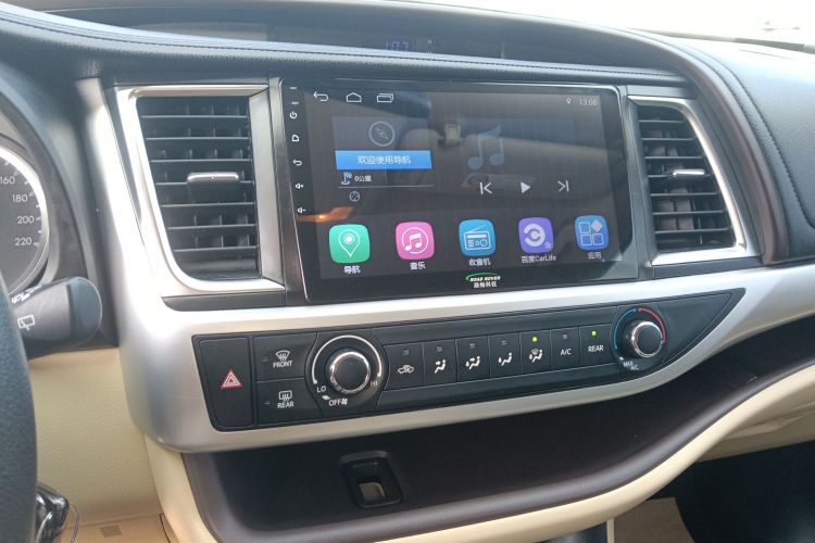 丰田 汉兰达 2018款 2.0T 两驱精英版 7座 国VI中控内饰16