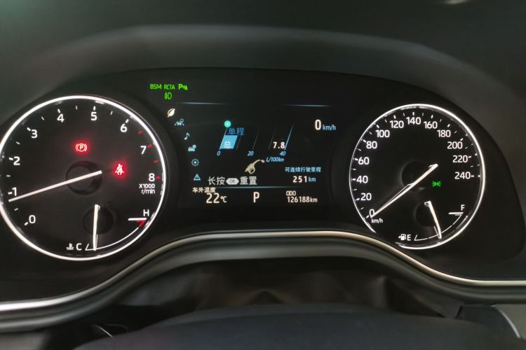 丰田 亚洲龙 2019款 2.5L Touring尊贵版 国VI中控内饰14