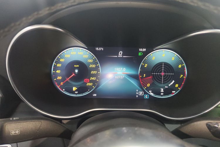 奔驰C级 2021款 C 200 L 时尚型运动版中控内饰14