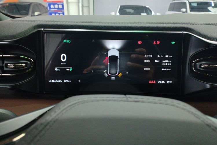 蔚来ES6 2020款 600KM 运动版中控内饰14