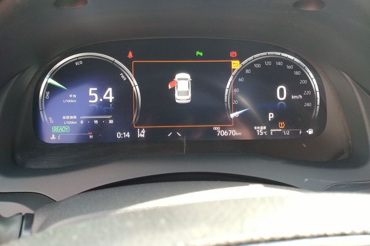 丰田 凯美瑞 2021款 双擎 2.5HG 豪华版中控内饰14