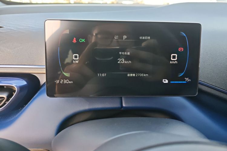 比亚迪 海鸥 2025款 智驾版 305km 活力版中控内饰14