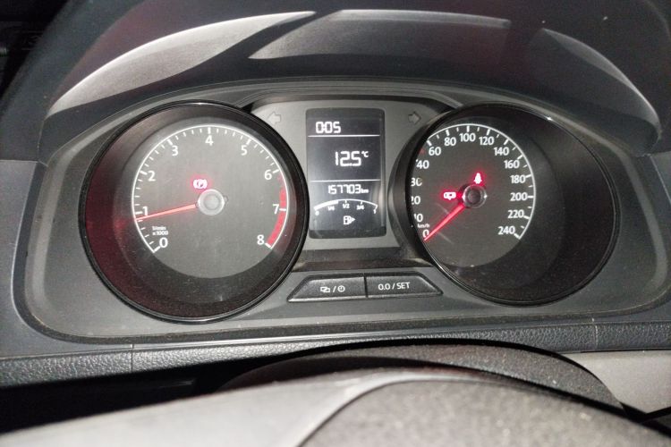 大众 朗逸 2015款 1.6L 手动风尚版中控内饰14