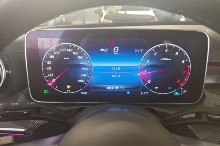 奔驰C级 2024款 改款 C 260 L 运动版中控内饰14