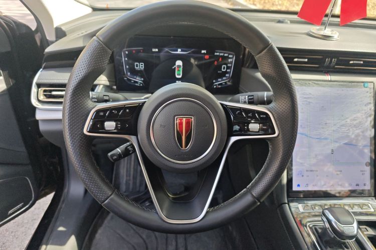 红旗H5 2023款 2.0T 自动智联旗享版中控内饰13