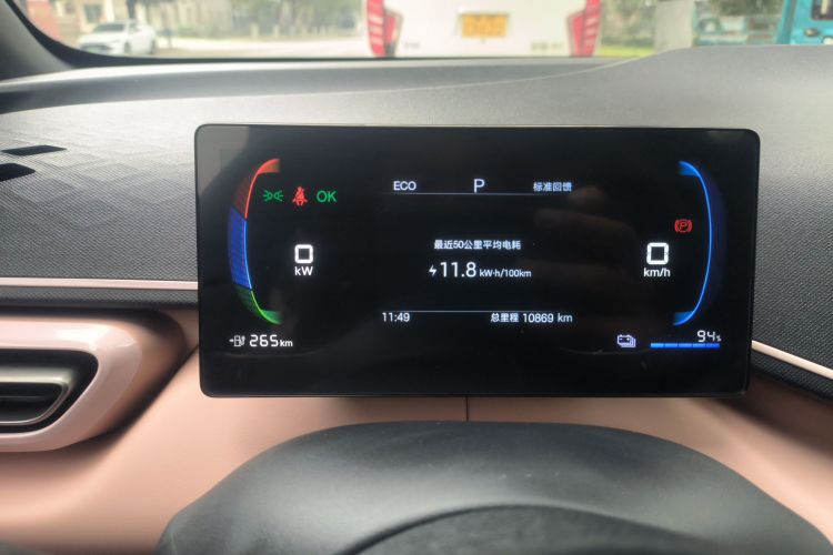 比亚迪 海鸥 2025款 305km 自由版中控内饰14