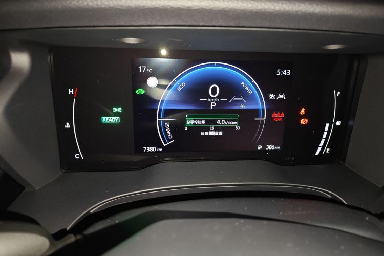 丰田 凯美瑞 2024款 双擎 2.0HE 精英版中控内饰14