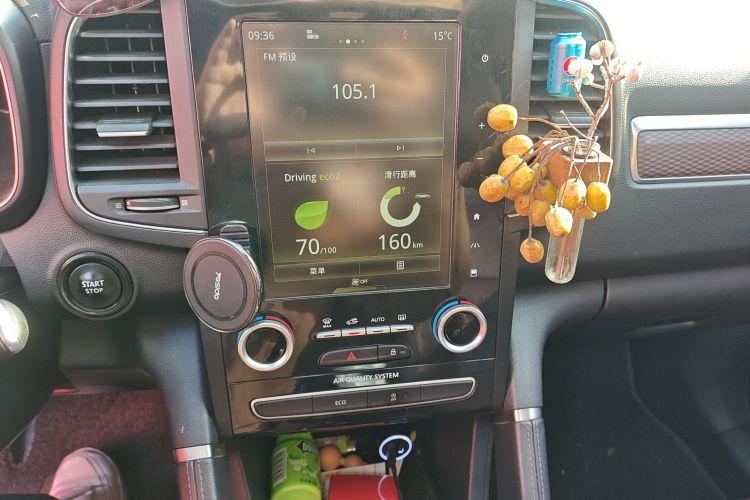 雷诺 科雷傲 2018款 2.5L 两驱120周年限量版中控内饰16