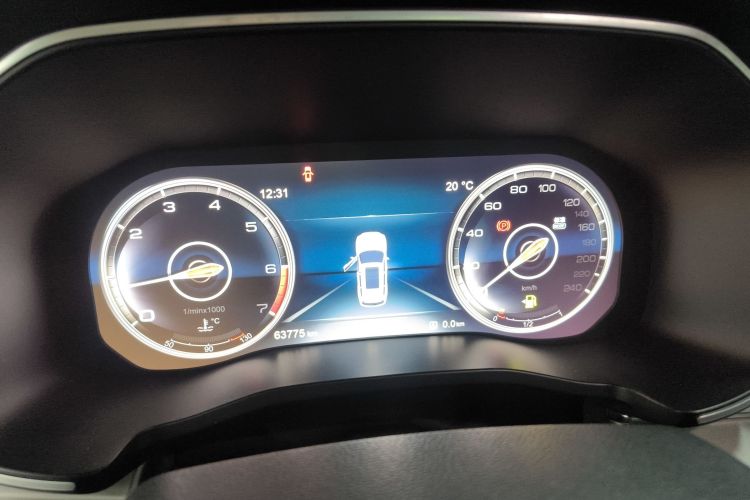 红旗HS7 2019款 3.0T 自动四驱旗悦版中控内饰14