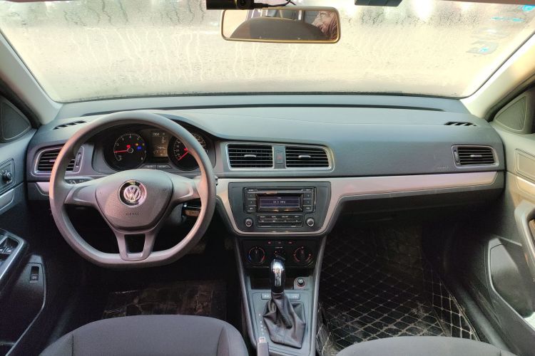 大众 朗逸 2017款 1.6L 自动风尚版中控内饰12