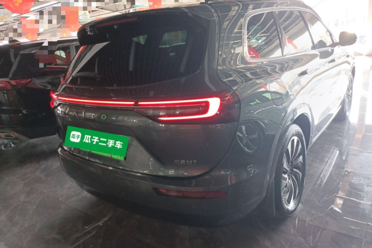 鸿蒙智行 问界M7 2024款 1.5T 智驾四驱Max版 5座车身外观7